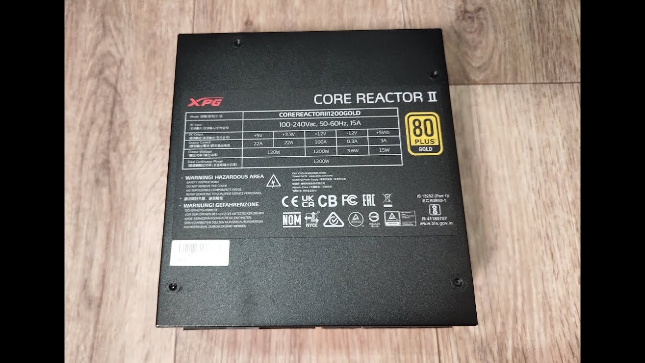 Обзор блока питания XPG CORE REACTOR II 1200W