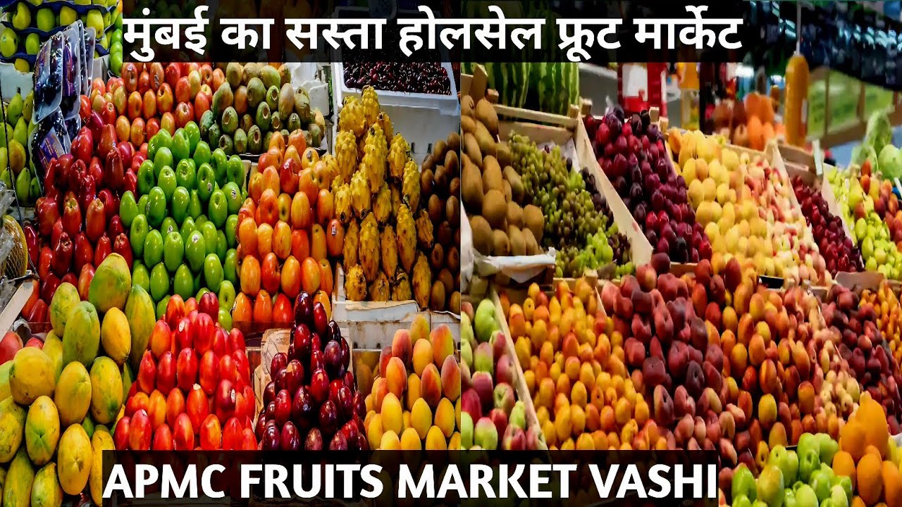 Navi Mumbai Vashi APMC Wholesale Fruits Market 🍎🍇 // APMC Fruits Market Navi Mumbai 🍐🍉 // APMC Vashi