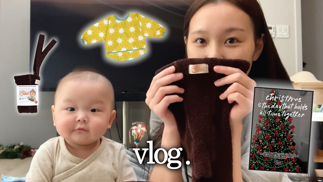 vlog. 12월은 크리스마스를 준비하는 설렘으로 🎄(이케아 하울, 실리 타이즈, 크리스마스 준비)