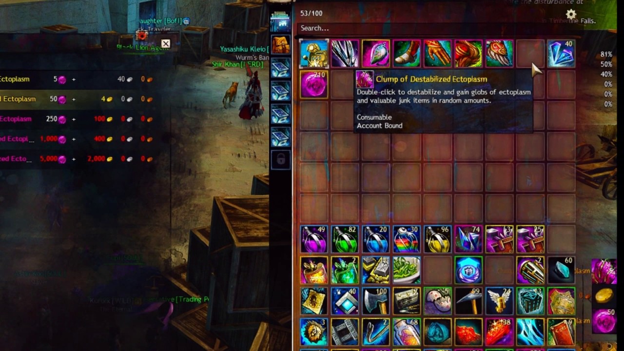 From 50g to 600g in 1 minute - GW2 Gambling