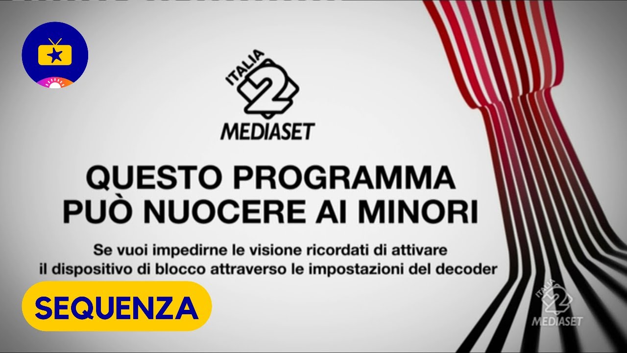 Sequenza Mediaset Italia2 | 16 Giugno 2022