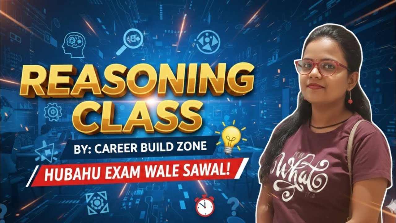Previous year question, Exam related questions, reasoning classes, 