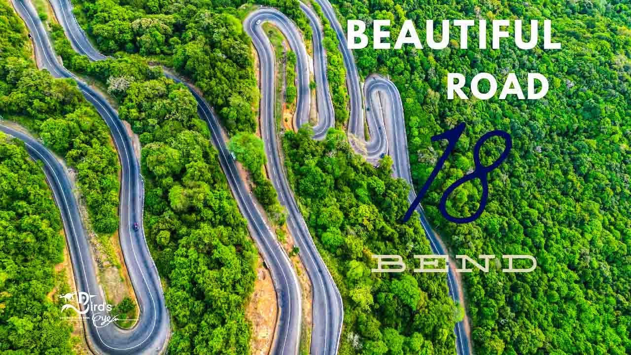 #18bend -18 වංගුව.#beautiful  road  #mahiyanganaya  #kandy  #road  #dronevideography #4k #srilanka