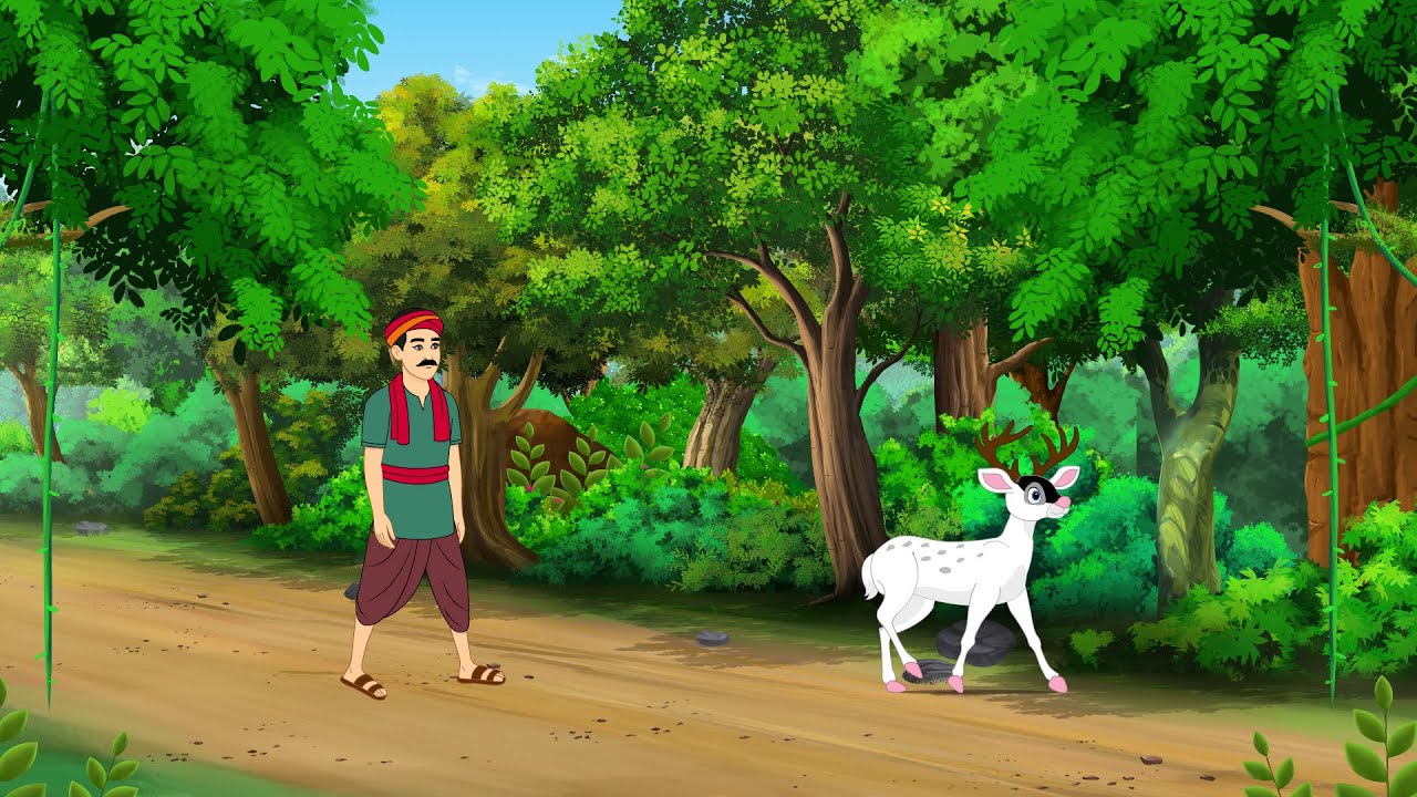 रहस्यमयी सफेद हिरन | श्राप और पुनर्जन्म की कहानी | Hindi Mystery Animated Story | Cartoon Story