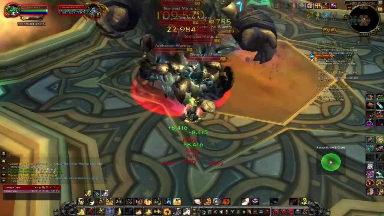 Emalon the Storm Watcher - Solo level 80 Paladin