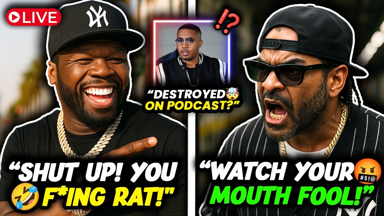 50 Cent раскритиковал Джима Джонса за то, что тот раскритиковал Nas на шоу Шеннон Шарп?! (Фанаты ...