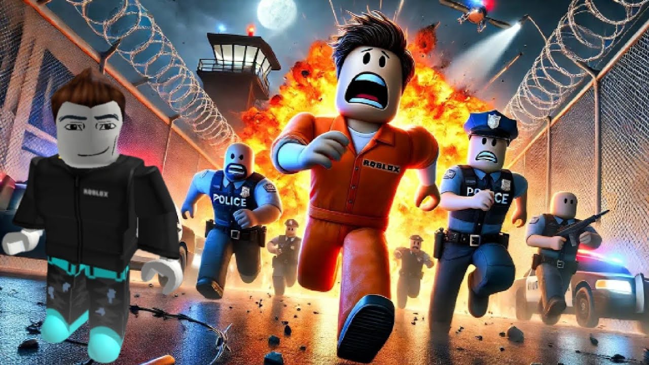 Беги из тюрьмы roblox 
