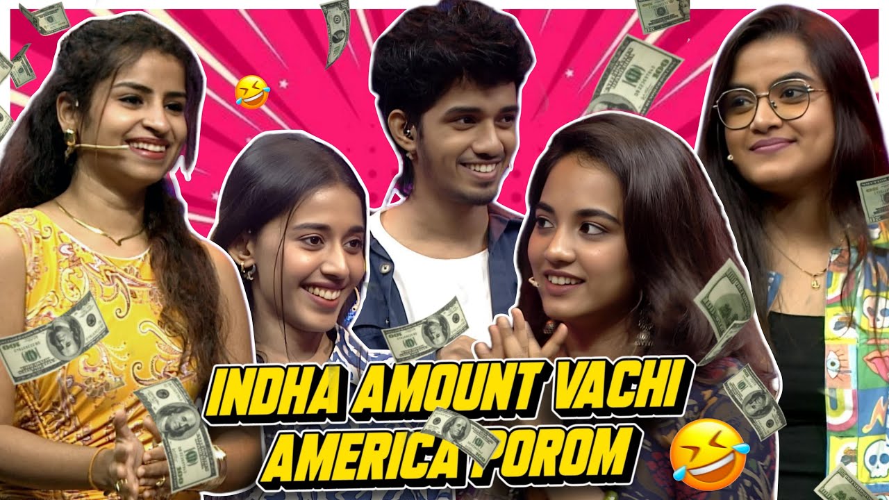 Girls gang vibe mode on Sivaangi| Maanasi| PriyankaNK| Rakshita🔥| Lochak Mochak Pachak EP🔥#gameshow