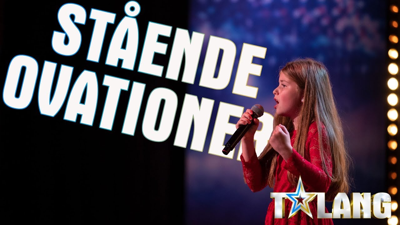 11-&aring;riga Julia Kolarczyk f&aring;r Bard r&ouml;rd till t&aring;rar - Talang 2020