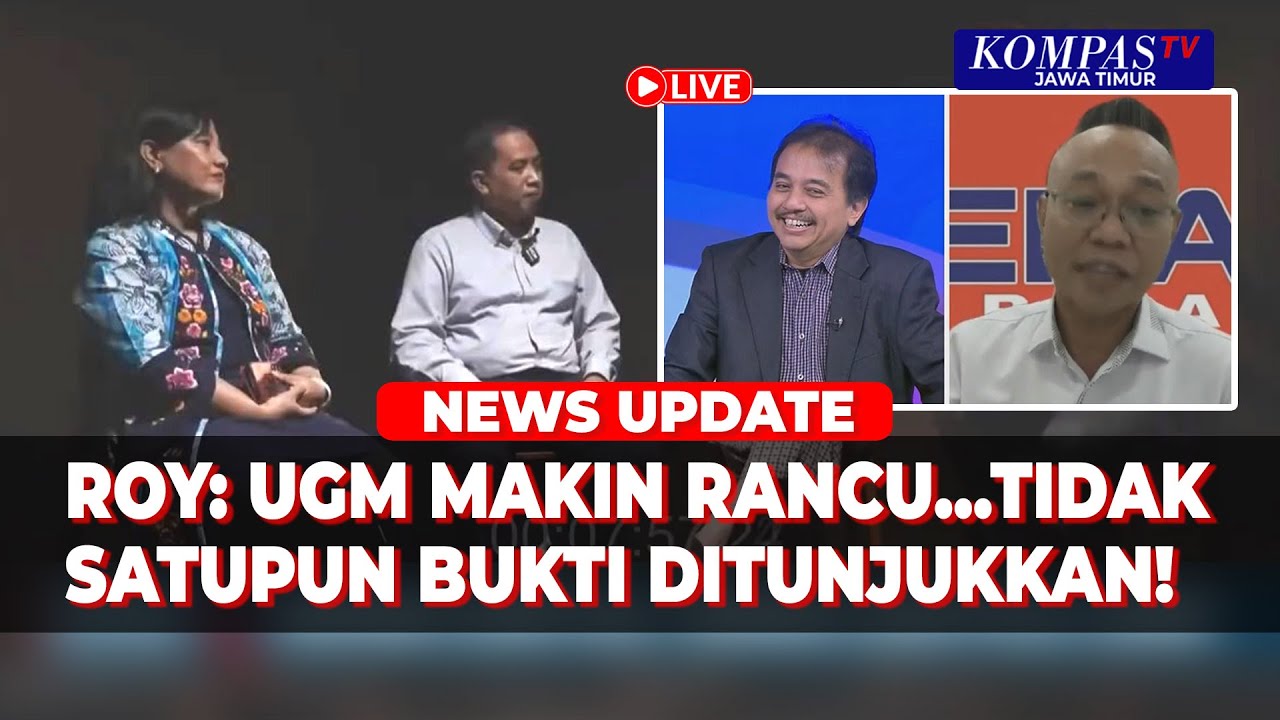 PANAS! Debat Roy Suryo & Ade Darmawan Usai UGM Buka Suara soal Tudingan Ijazah Palsu Jokowi