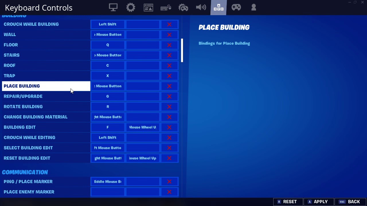 Best Fortnite binds for beginners and pros