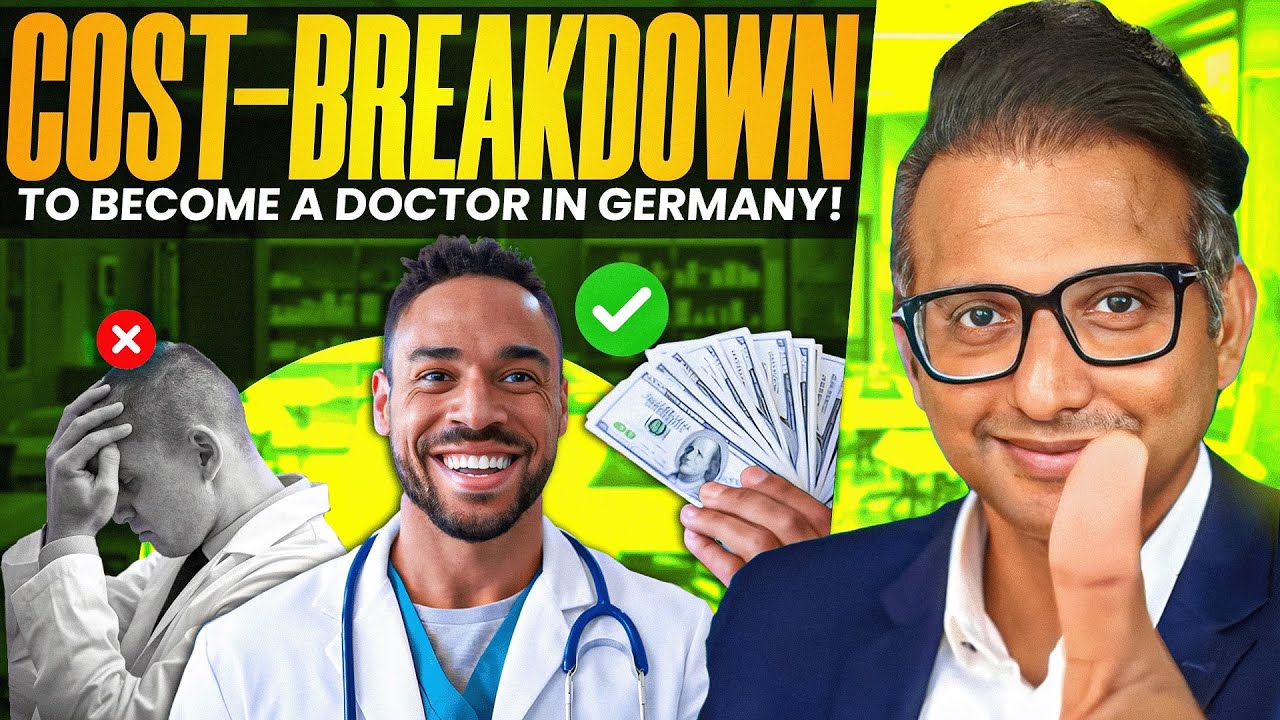 COST-BREAKDOWN to become a DOCTOR IN GERMANY!