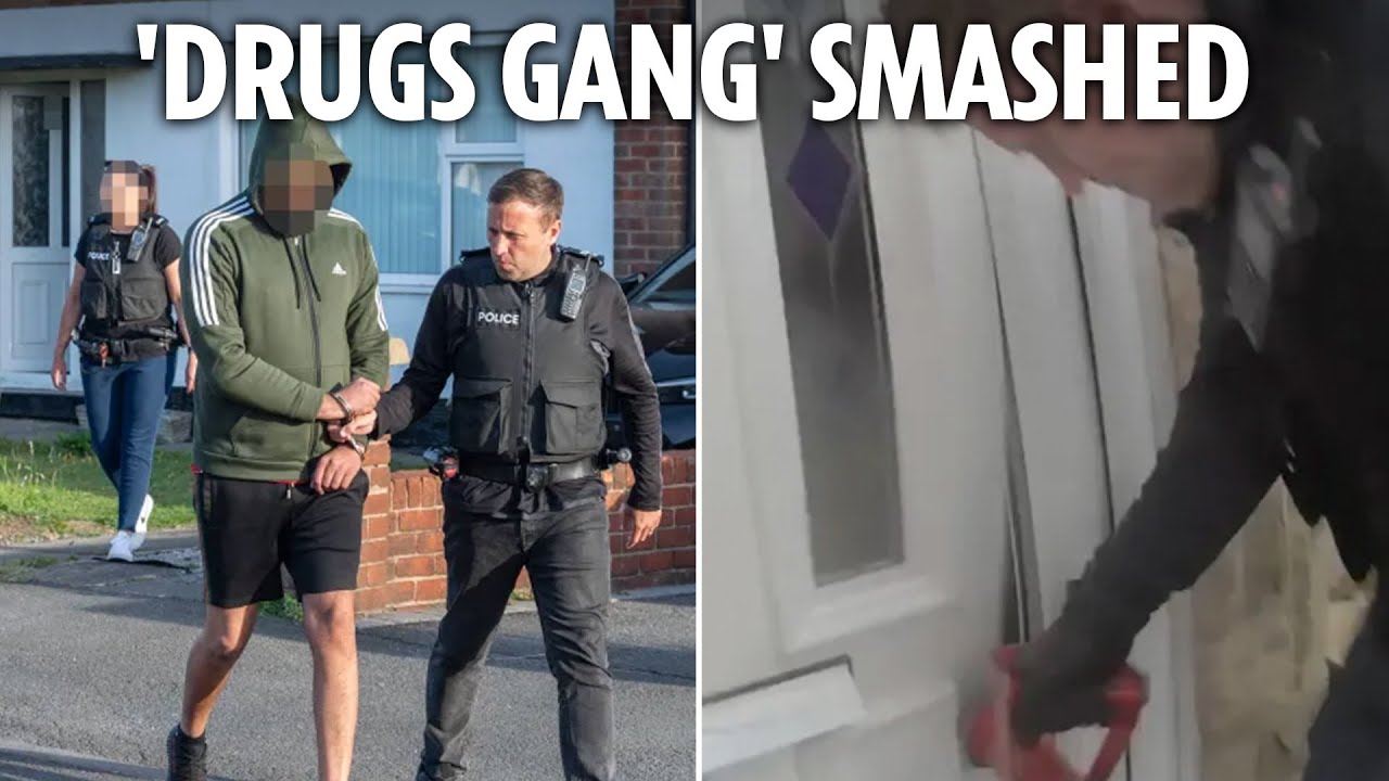 Cops smash &lsquo;ruthless county lines gang forcing kids to insert lethal drugs in their bodies&rsquo;