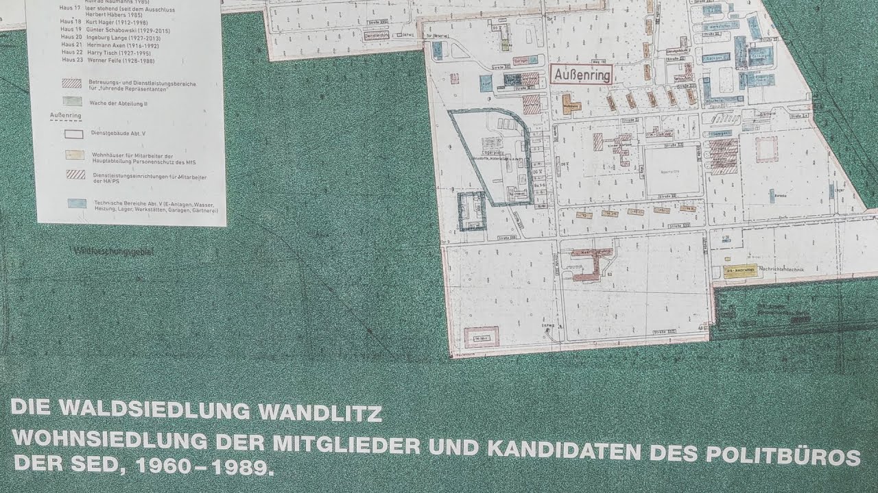 Rundgang Waldsiedlung Wandlitz in Bernau bei Berlin