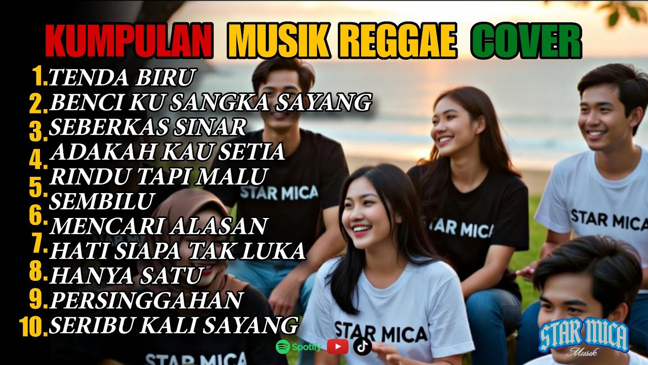 Kumpulan lagu top spotify 2025 cover reggae