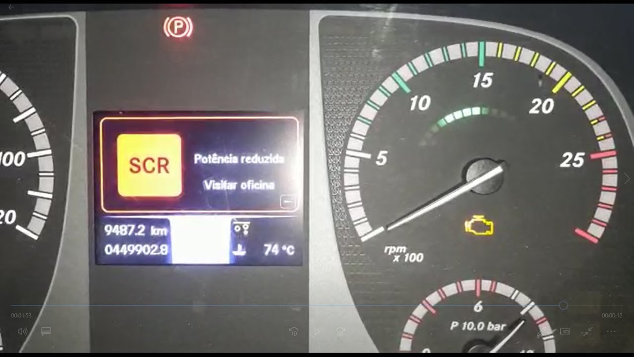 Como testar bomba do arla com defeito no proprio caminhão Axor Mercedes-Benz