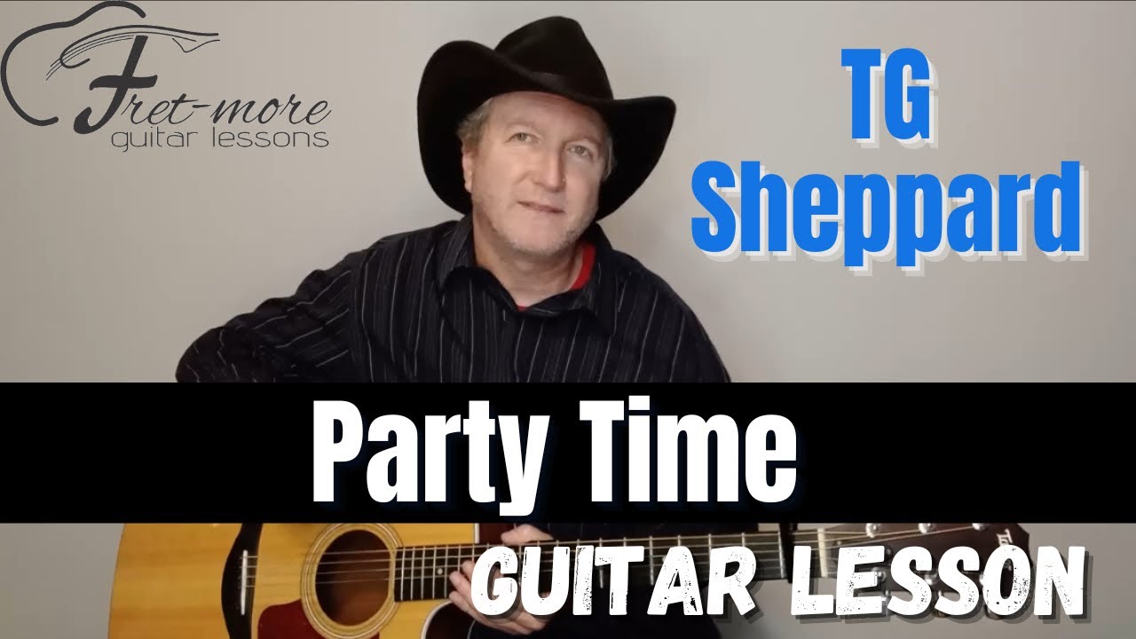 Party Time - TG Sheppard Guitar Lesson - Tutorial