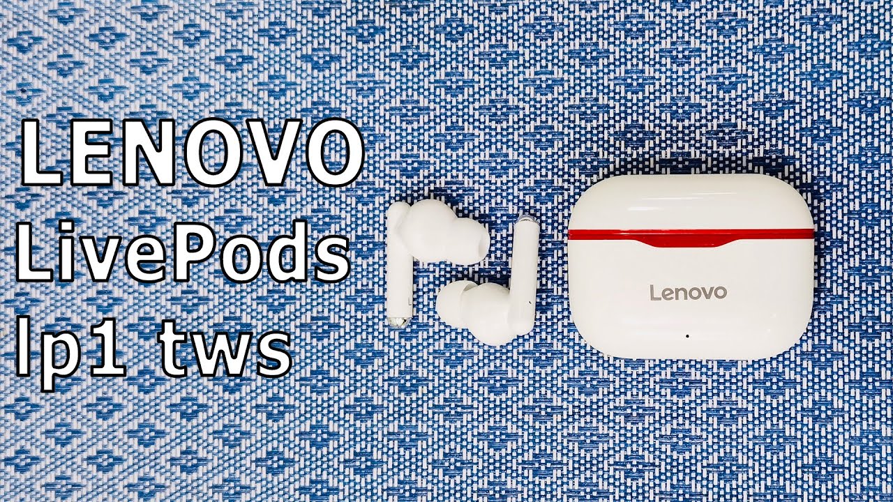 16$ ЗА ЛУЧШЕЕ ДЛЯ НАРОДА🔥 БЕСПРОВОДНЫЕ НАУШНИКИ Lenovo LivePods LP1