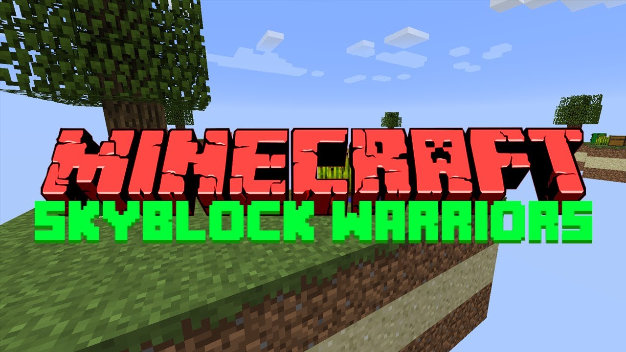 Minecraft : SKYBLOCK WARRIORS #2 - Feat. TheCampingRusher & ChildDolphin!