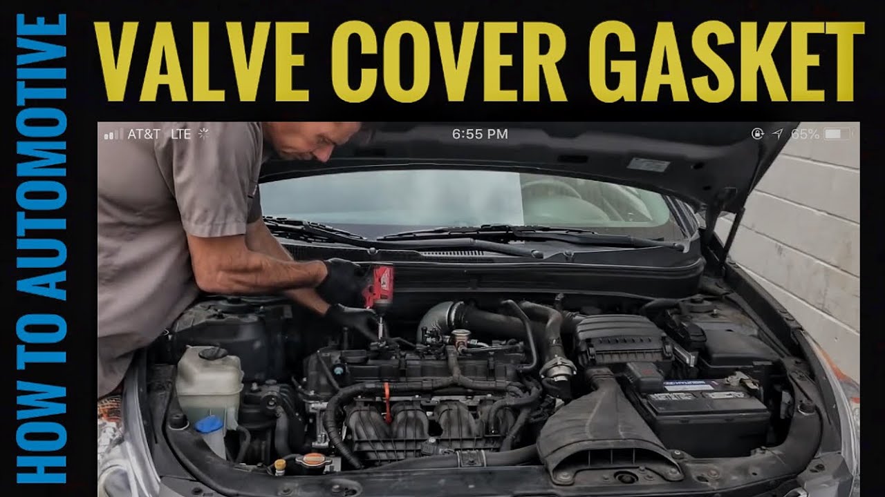 How To Replace The Valve Cover Gasket On A Hyundai Sonata With The 2.0t GDI Engine