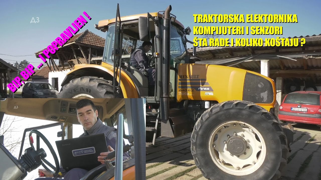 TRAKTORSKA elektronika - kompijuter i senzori - ŠTA SE KVARI I ŠTA KADA SE POKVARE - ovaj čovek zna!