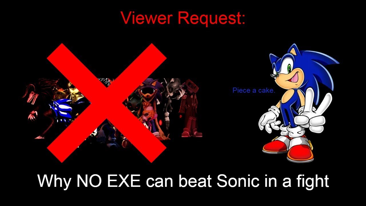 Why Sonic beats EVERY EXE.
