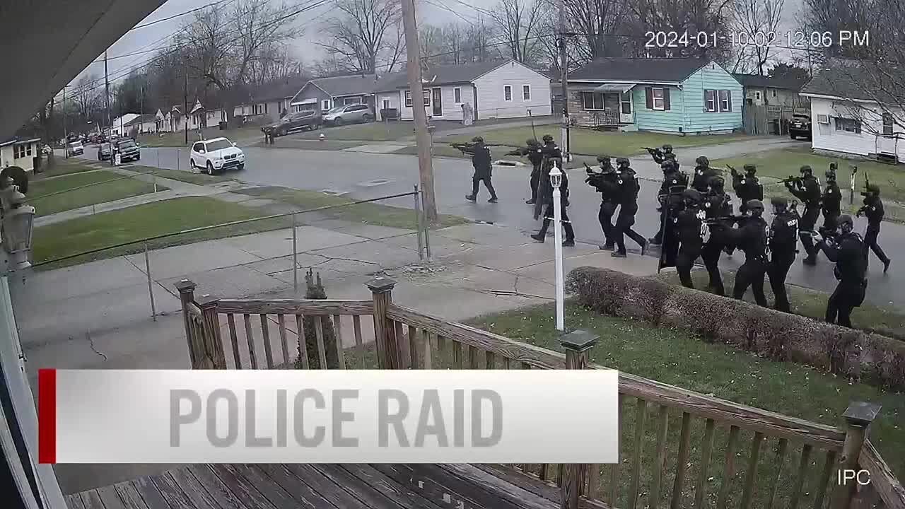 Elyria Police release statement after using ‘flash-bangs’ outside home with sick toddler inside d...