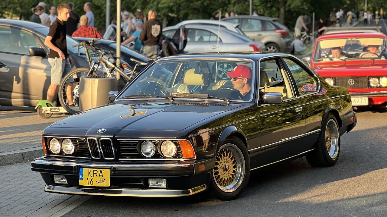 YOUNGTIMER CAR MEET - Lancer Evo V, BMW E31, Fiat Ritmo, 1951 Pontiac! Krakowskie Klasyki Nocą #2
