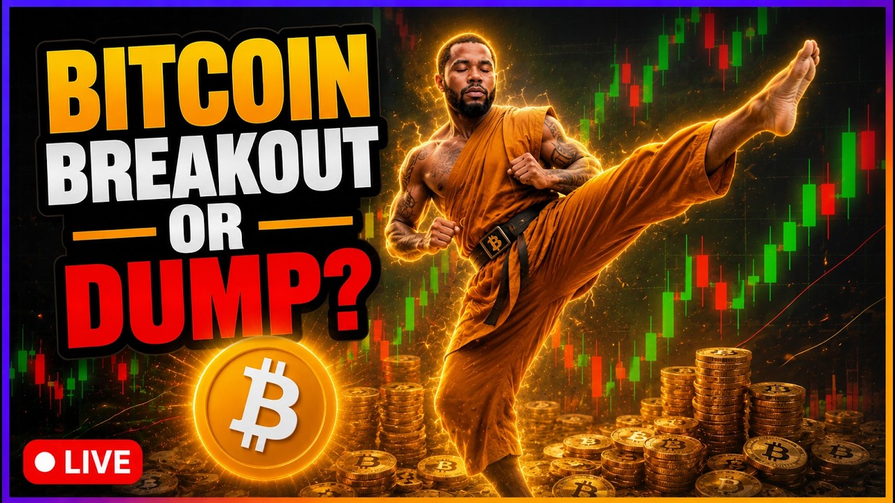 Bitcoin Breakout or Dump? Live Trading & Analysis