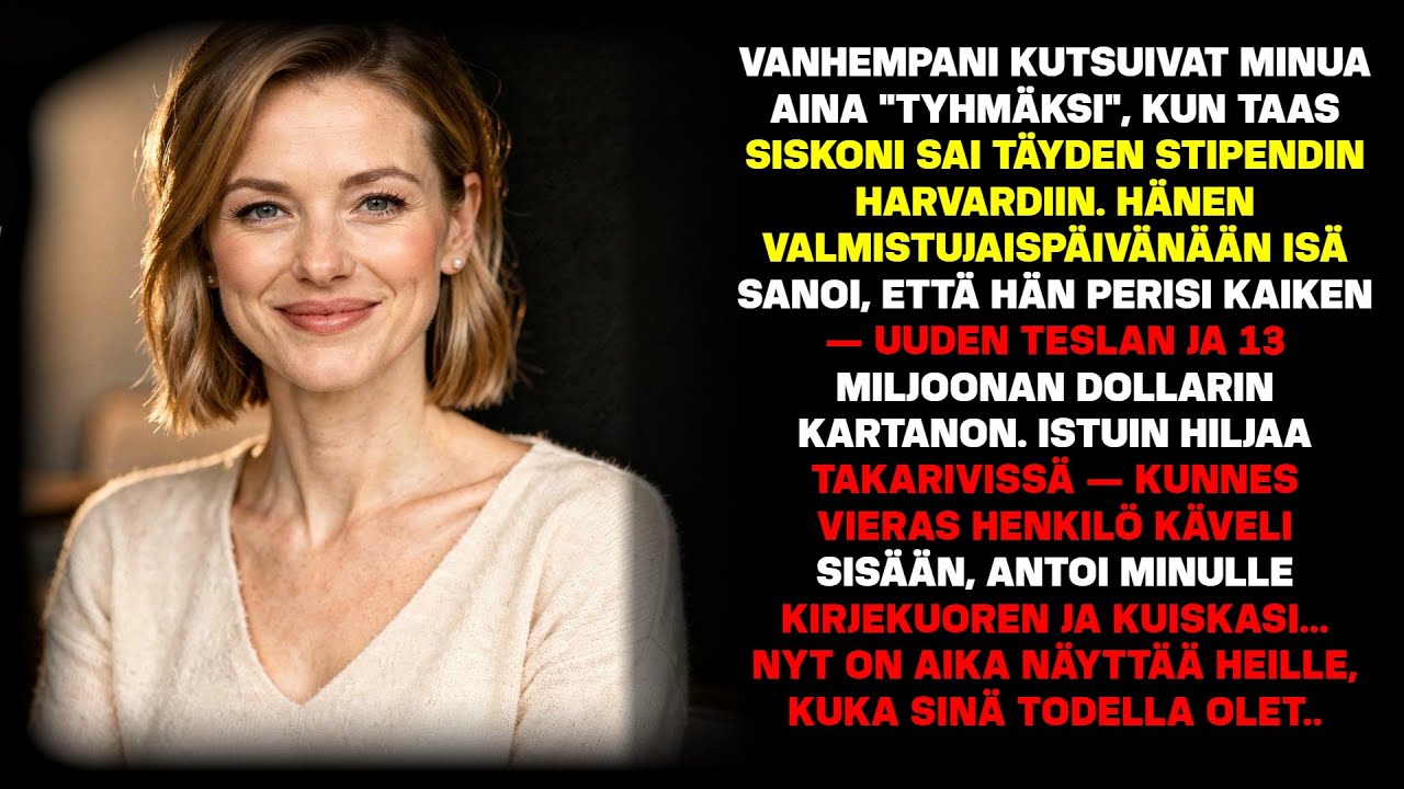 Vanhemmat pilkkasivat minua 