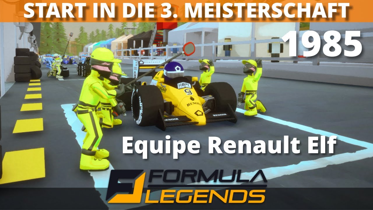 Formula Legends - Neue Meisterschaft 🏆 Mitte 80er - Nordschleife - Team Equipe Renault Elf