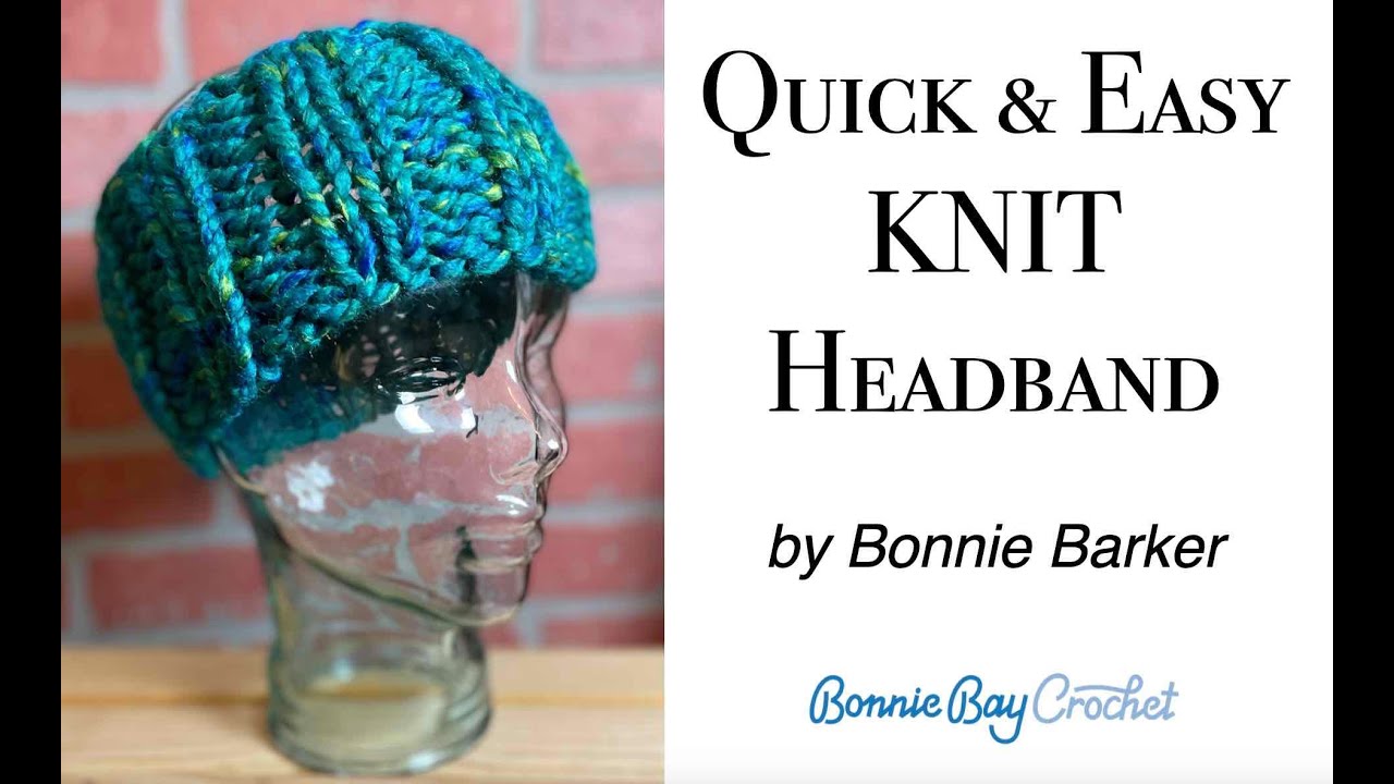 QUICK & EASY Knit Headband