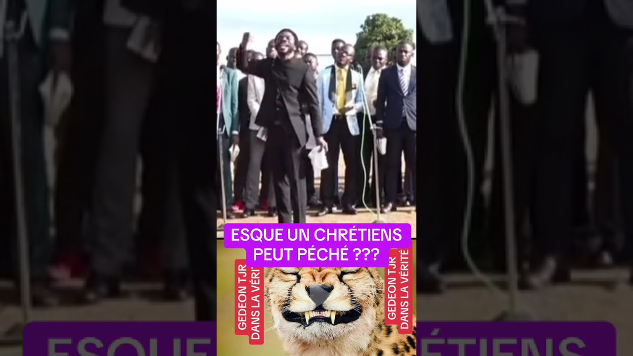 PST ESQUE UN CHRETIENS PEUT PÉCHÉ 