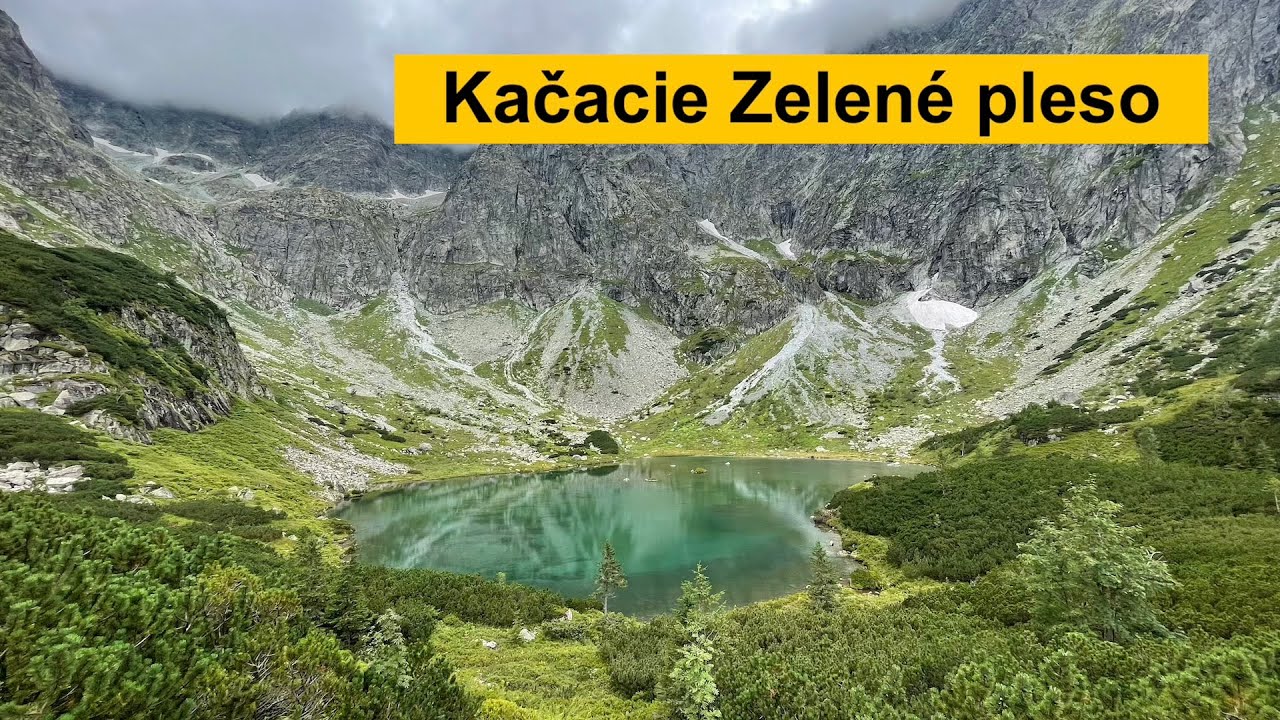 Bielovodská dolina - Zelené Kačacie pleso