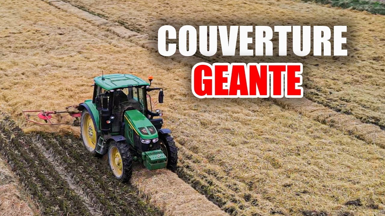 UTILISATION DE LA FANEUSE EN HIVER !! je vous explique pourquoi