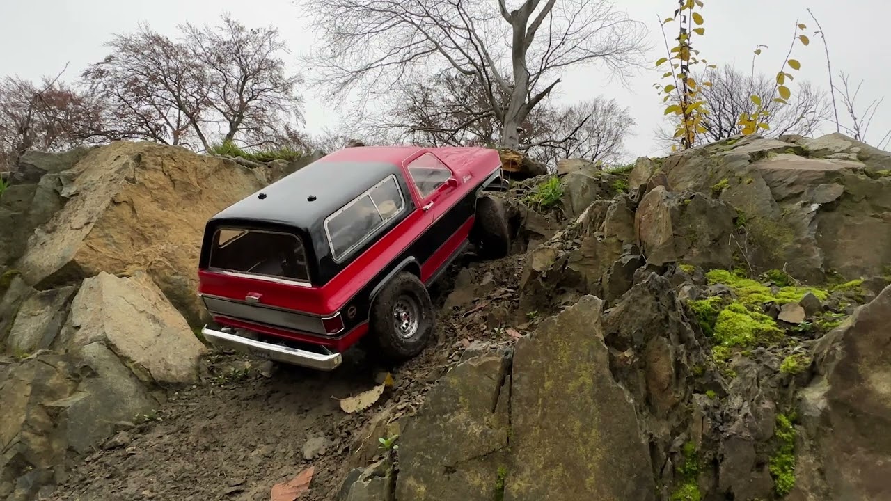 #traxxas, TRX4 Blazer K5, #offroading, Waldkunstpfad Darmstadt