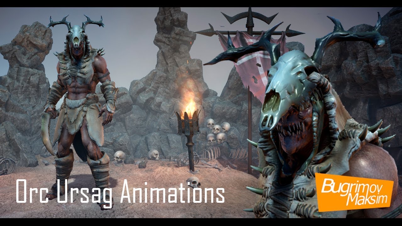 Orc Ursag Animations