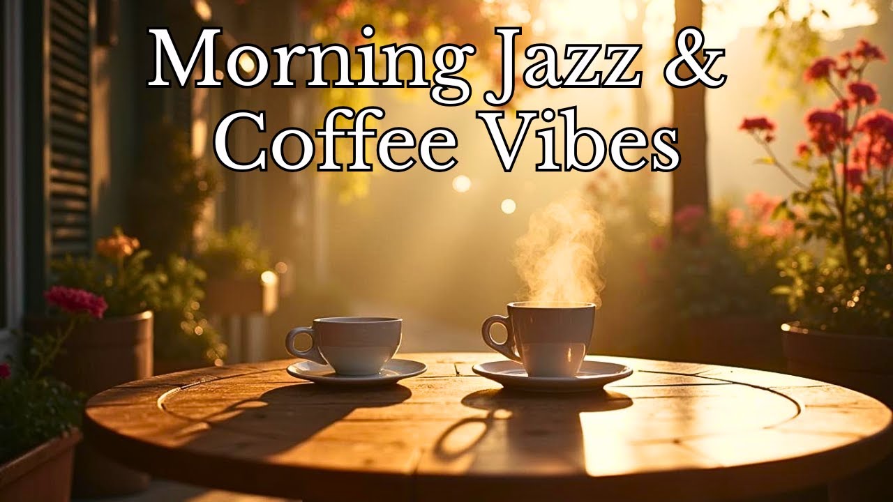 Fresh Morning Coffee Porch Ambience with Elegant Jazz for Working, Studying