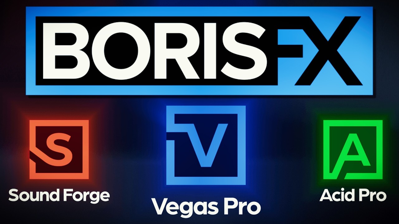 Boris FX приобрела Vegas Pro, ACID и Sound Forge.