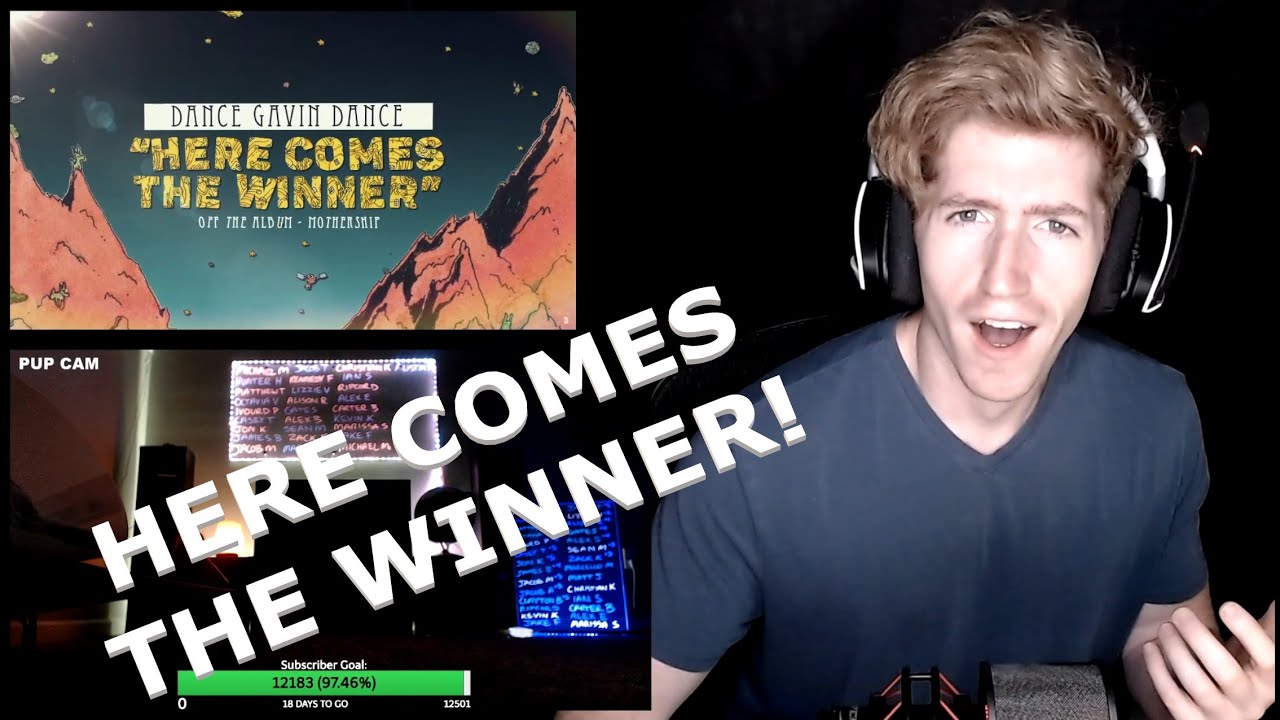 Chris REACTS to Dance Gavin Dance - Here Comes The Winner