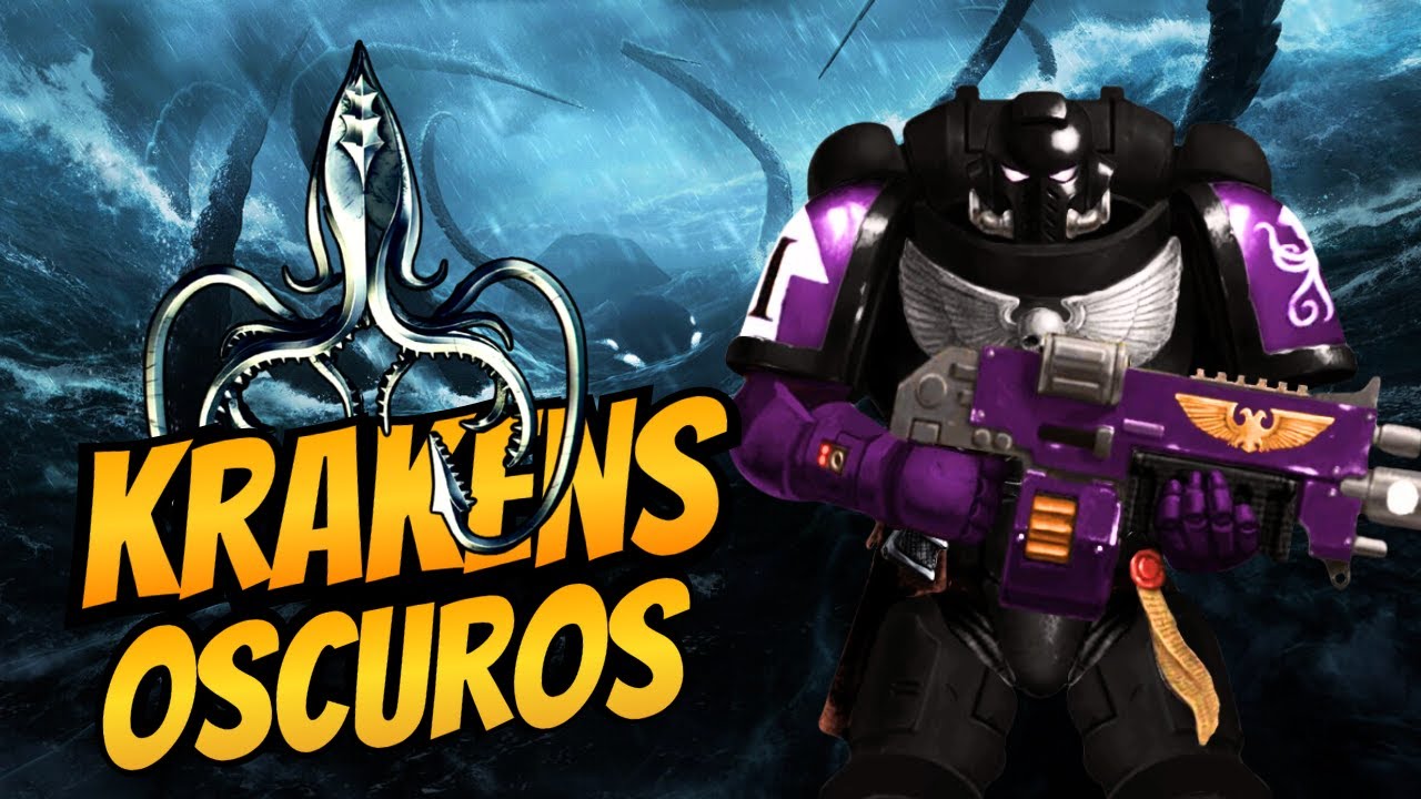 KRAKENS OSCUROS Capitulo Sucesor de los Salamandras Historia completa de Warhammer 40k