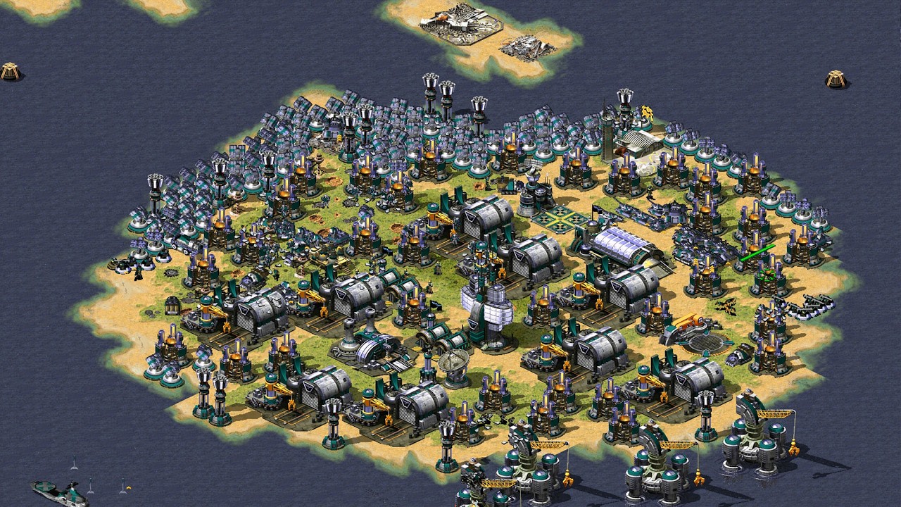 Red Alert 2 | Yuri's Revenge | 7 vs 1 - World map - Extreme beta ai