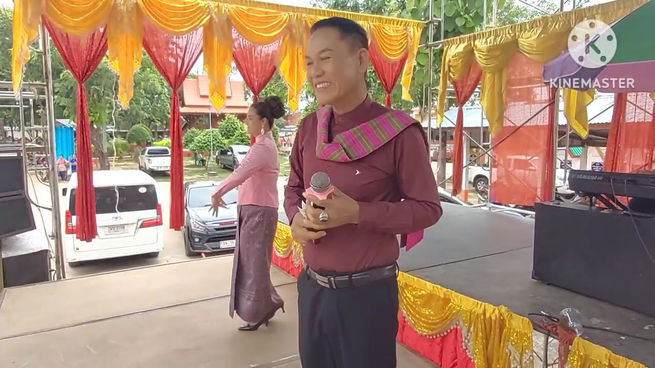 กลอนลำเพลิน #ขุนพลลำเพลินI สินชัยน้อย ภูมิมาลา & พิมพ์ใจ เพชรพลายชัย  ที่บ้านผึ้ง ต.ทาม อ.กันทรารมย์