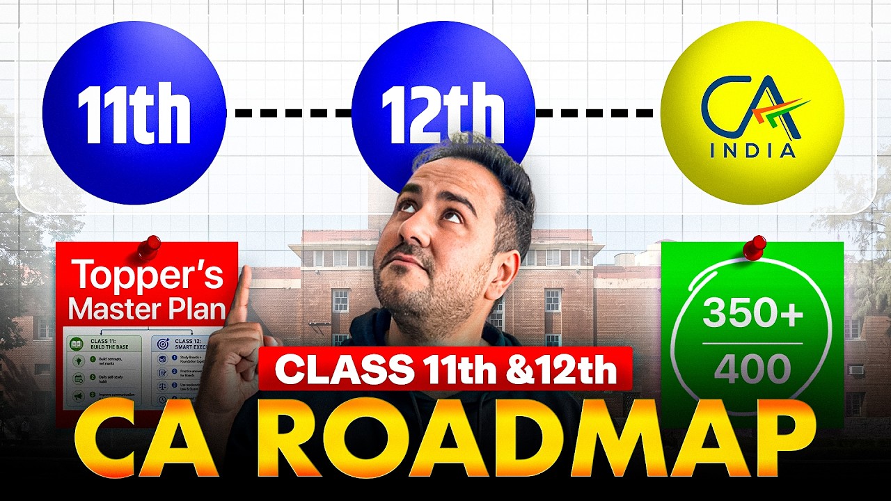 How to Crack CA Foundation in First Attempt (Complete Guide) #class11 #class12