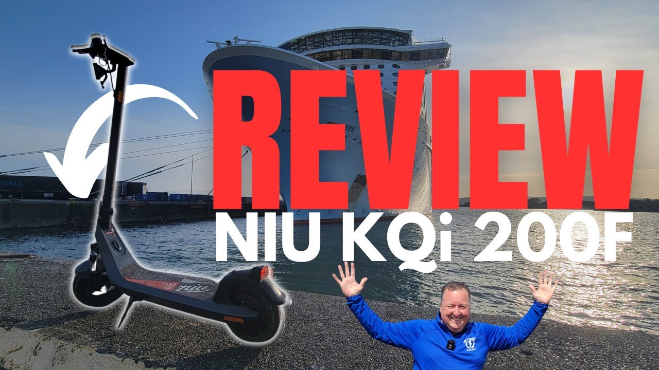 Big Guy Tested! KQI 200F Scooter Review 🚀 Can It Handle 265lbs?