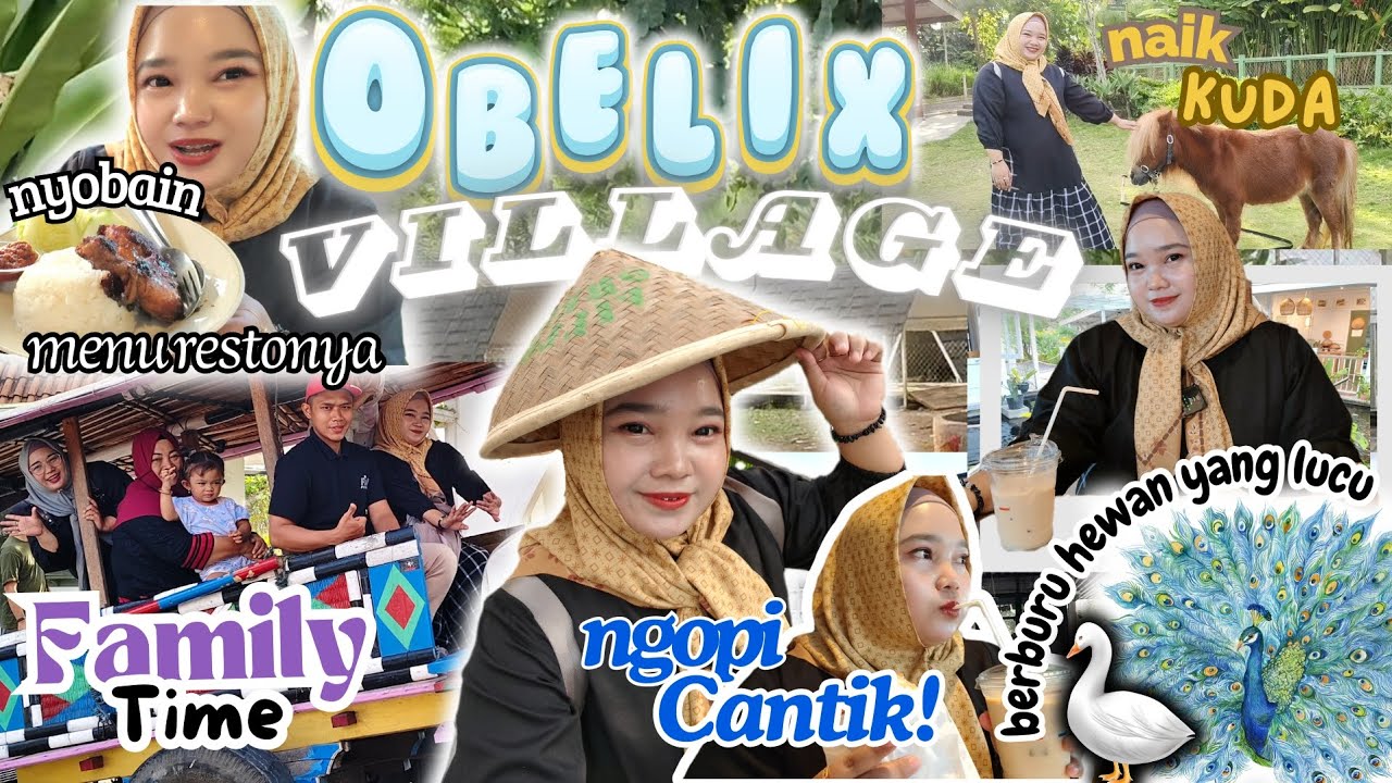 OBELIX VILLAGE JOGJA KONDISI TERBARU || WISATA KELUARGA HTM MURAH DAN FASILITAS LENGKAP