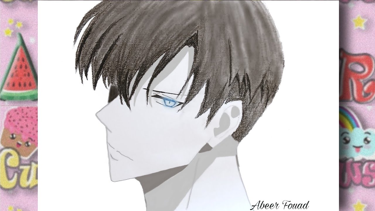 Anime sketch | How to draw Sung Jin-woo from Solo Leveling ||step by step |Easy to draw | draw anime