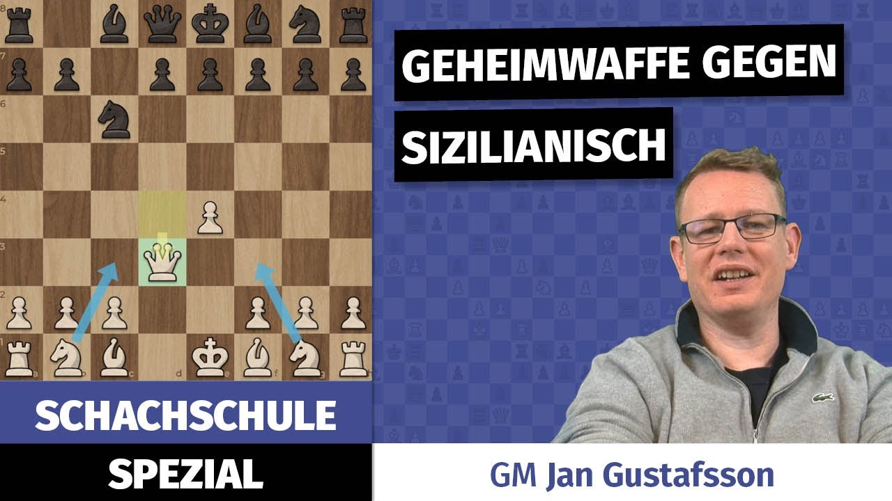 Eine Geheimwaffe gegen Sizilianisch -1.e4 c5 2.d4 cxd4 3.Dxd4!