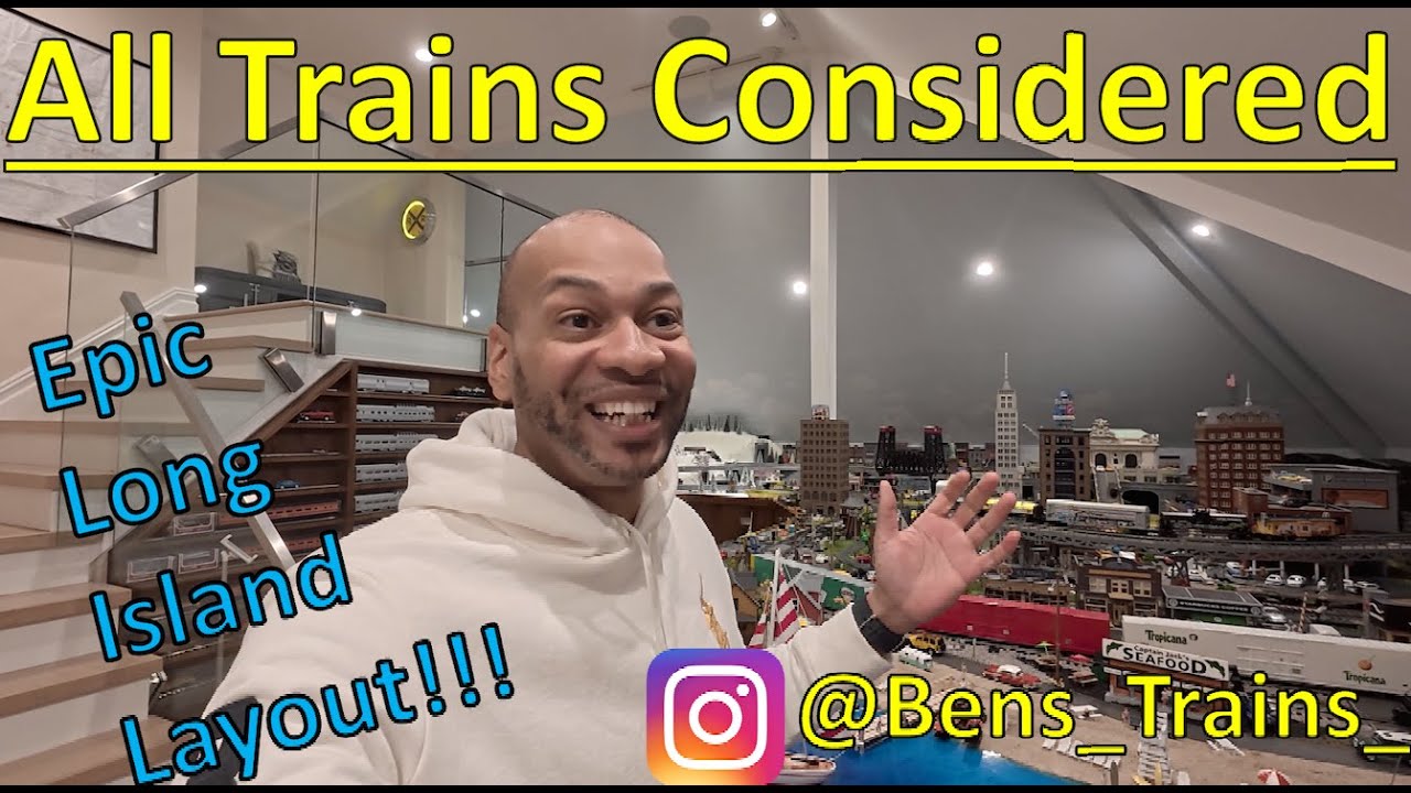 All Trains Considered: Part 1 Incredible Long Island Layout - NO EXPENSE SPARED!!