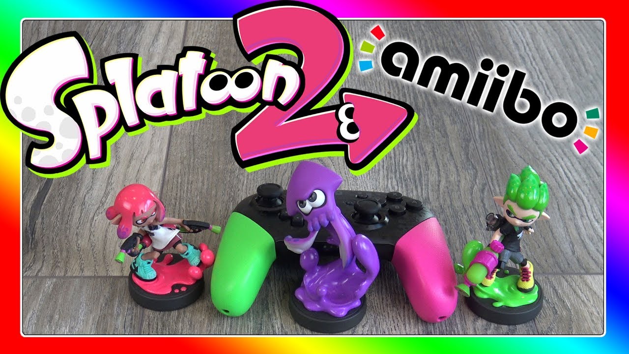 SPLATOON 2 amiibo & Pro Controller UNBOXING IN 4K
